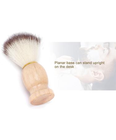 Premium Razor Brush for Hairdressers - Soft Nylon Bristles Durable Wood Handle Ideal for Salons & Travel - Buy Online on GoSupps.com