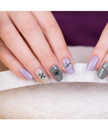 Shop Wakihong 60 Pcs Cross Nail Art Earrings - DIY Goth Nail Charms & Accessories for Stunning Manicure Decorations | Antique Silver - Buy Online on GoSupps.com