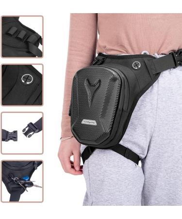 Gutriff Thigh & Leg Bag for Men & Women - Perfect for Running Cycling Motorcycle Sports & Work - Black - Buy Online on GoSupps.com