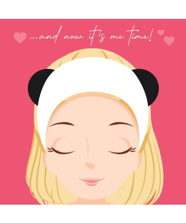 Legami Panda Hair Band - Soft Polyester 24.5x11 cm | Perfect for Makeup & Facial Treatments - Buy Online on GoSupps.com