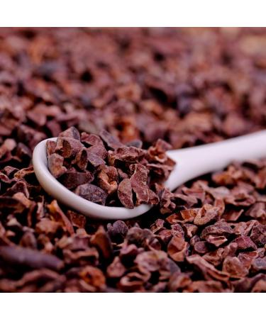 OM Cocoa Nibs - 100% Natural Chocolate Essence | Vegan & Sugar-Free | Gift from Pachamama | Peruvian Amazon - 1 kg - Buy Online on GoSupps.com