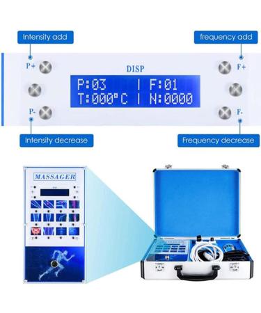 HNCXHX ED Extra Corporal Shock Wave Physiotherapy Massage Gun - Effective Chronic Pain Relief with Electromagnetic Therapy Device (220V) - International Shipping Available - Buy Online on GoSupps.com