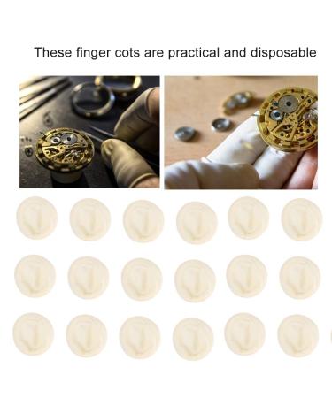 Buy FILFEEL Finger Emulsion Protective Cover - 100 Pieces Thimble for Watch Repair & Chemical Industry | Best International Shipping - Buy Online on GoSupps.com