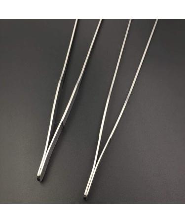 ESKONI 2-Piece Aquarium Tweezers Set - Stainless Steel Straight and Curved Tweezers for Fish Tank Plants 27cm Feeding Tongs - Ideal for Reptiles, Lizards, Bearded Dragon - Buy Online on GoSupps.com