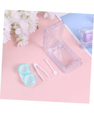 Buy Homsfou 4-Piece Mini Contact Lens Travel Case - Safe & Stylish Containers for Colored Lenses - International Shipping Available - Buy Online on GoSupps.com