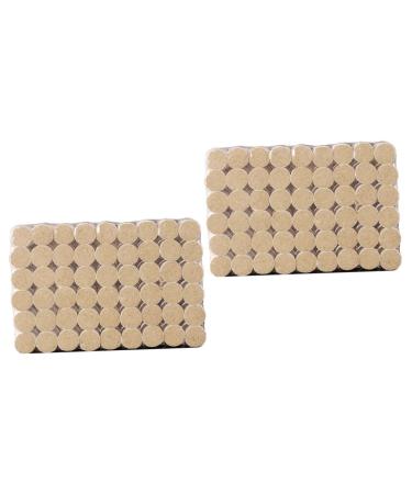Healeved 2 sentences 54 pieces of moxibusion cone mugwet chinese artemisia Moxibusion Moxa gegen Chinese moxa wormwood chinese herbs moxa-stick bamboo Werzsch s ai zhu light brownx2st 2.7x1.8cmx2pcs