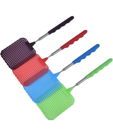 TARVIT Fly Swatters Telescopic Flyswatter Plastic Fly Swatters Prevent Pest Mosquito Control Insect Killer Home Kitchen Accessories (Color : Purple) - Buy Online on GoSupps.com