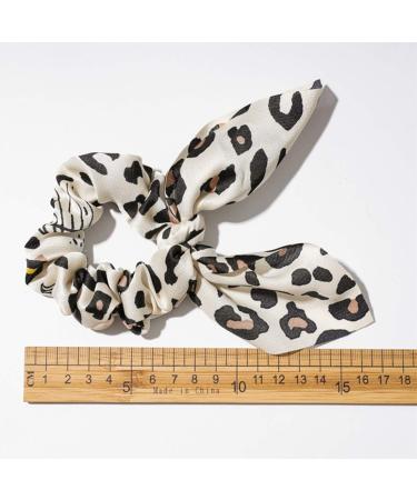 Reyok 8-Piece Bowknot Rabbit Ears Satin Silk Hair Ties - Vintage Elastic Ponytail Holders for Women & Girls - Buy Online on GoSupps.com