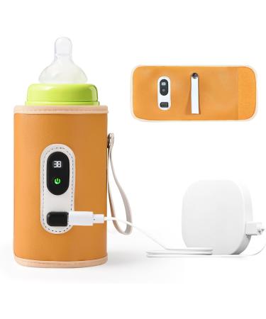 Portable Bottle Warmer Bag with LCD Display - USB Fast Heating, 23 Gear Adjustable Temperature - Automatic Insulation for Newborns - Buy Online on GoSupps.com