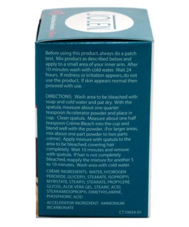 Jolen Creme Bleach Sensitive Formula with Aloe Vera 1oz (Pack of 6) - Buy Online on GoSupps.com