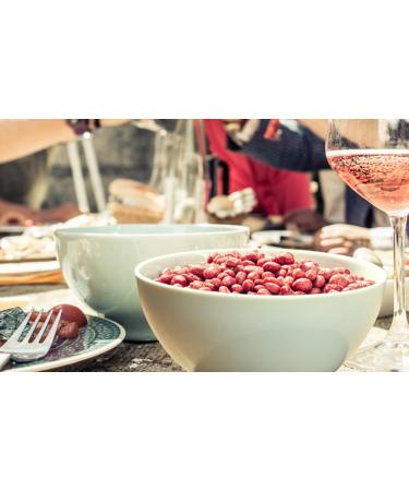Buy Nona Red Nuts 770g - Roasted Peanuts with Red Sugar Coating - Sweet Party Snack - Unique German Flavor - International Shipping - Buy Online on GoSupps.com