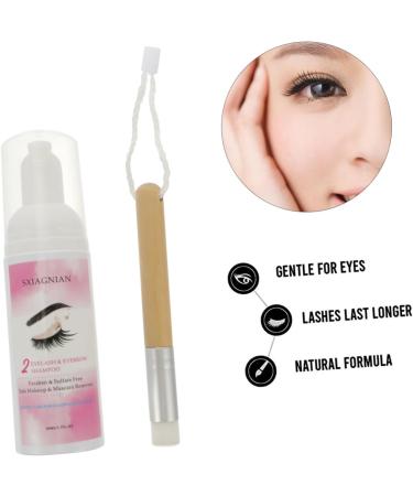 Beavorty 2pcs Eyelash Cleansing Mousse clean mascara make up removers prolong lash Mascara Wand 1 count (Pack of 1) As Shownx2pcs - Buy Online on GoSupps.com