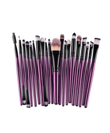 Housoutil 20pc Professional Eye Makeup Brush Eyes Beauty Tools