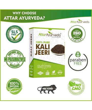 ORGANIZE AOZA Attar Ayurveda Original Kali Jeeri 100 gram - Buy Online on GoSupps.com