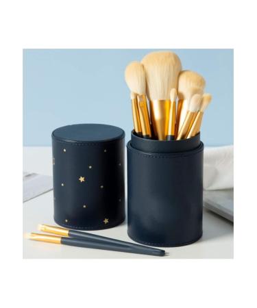 12-Piece Makeup Brush Set - Beginner's Super Soft Synthetic Fiber Brushes for Flawless Daily Makeup - Blue Foundation Brush Included - Buy Online on GoSupps.com