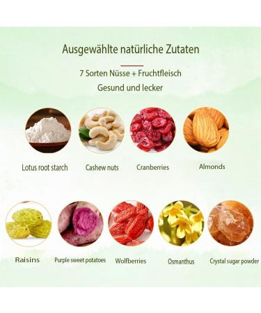 McKona Plant Gift Lotus Root Powder with Osmanthus Nuts Natural Lotus Powder Great for Breakfast or Wellness with Added Flavor and Flavor Non-GMO Powder - Buy Online on GoSupps.com