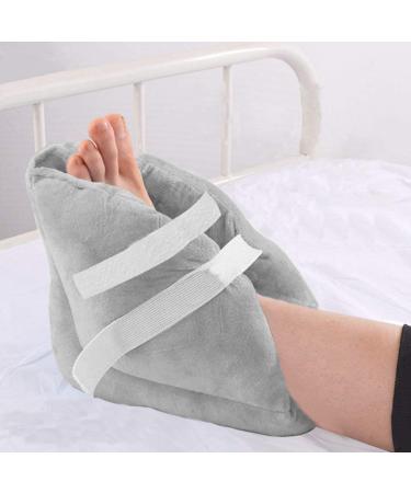 2 PCS Heel Protectors Cushion Pillows Heel Protector Pillow Off-Loading Heel Boot to Relieve Pressure from Sores and Ulcers Ultra Quilted Thick Soft Washable Pressure Relieving Pillow Boot