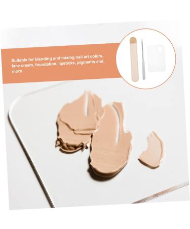 5 Sets Stainless Steel Makeup Mixing Palette - Foundation & Lip Mixing Tray for Professional Use - Buy Online on GoSupps.com