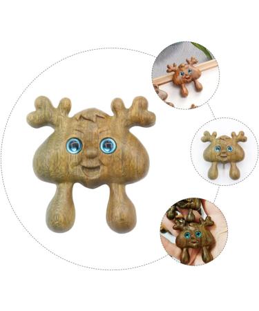 Frcolor Gua Sha Comb & Massage Device - Ceramic Facial Tools & Meridian Acupuncture Stick for Scalp & Muscle Relief - Buy Online on GoSupps.com