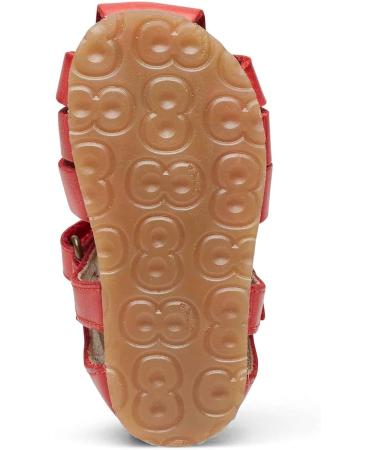 Falcotto Alby Closed Toe Leather Sandals - Red - Size 5 UK Child - Buy Online on GoSupps.com