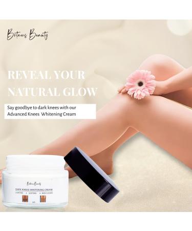 Britains Beauty Dark Knees Whitening Cream Lightens Softens Moisturizes Dark Knees and Elbows Vitamin Enriched Formula 50g - Buy Online on GoSupps.com