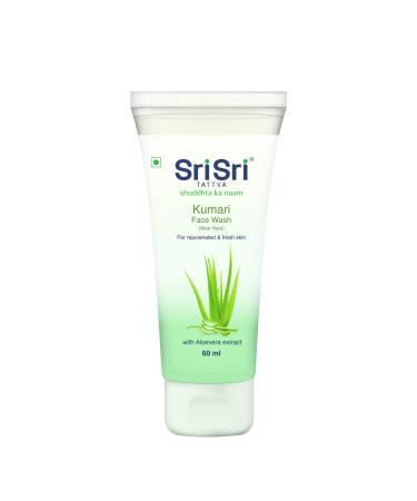 Sri Sri Tattva Kumari Face Wash - For Rejuvenated & Fresh Skin 60ml (Pack of 4)