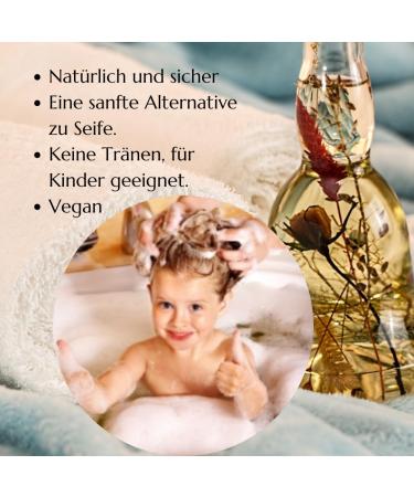 Black Orchid Shower Oil - Natural Vegan Shower Oil | SLES Free Preservative Free | 200ml - Green Idea - Buy Online on GoSupps.com