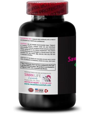 Saw Palmetto Extract - Wild Harvested Herbal Saw Palmetto Capsules Clean Complex Saw Palmetto Whole Berry Formula Premium Complex Concentrated Extract Plant-Based Herbal Blend 1Bot - Buy Online on GoSupps.com