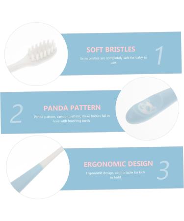 Minkissy Travel Children's Toothbrush Set - Cartoon Cleaning Brush with Soft Bristles for Kids' Oral Care - Buy Online on GoSupps.com