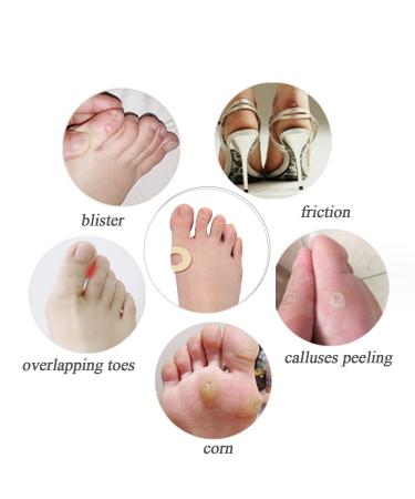 120 Pieces Waterproof Corn Cushions & Pads for Sore Feet - Anti-Wear Callous Relief Stickers - Buy Online on GoSupps.com