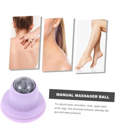 Goohochy Rollerball Massager - Deep Tissue Handheld Massage Device with Suction Cup for Back Relief | Best Body Relaxation Tool - Buy Online on GoSupps.com