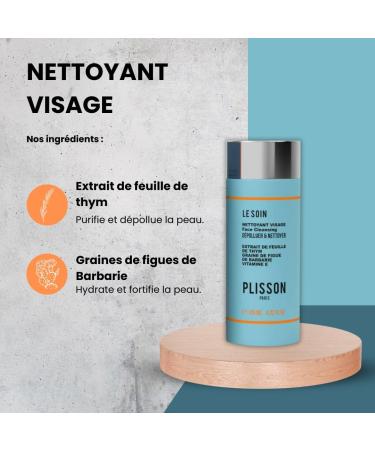 PLISSON Belle Gueule cleansing gel + moisturizing fluid - Buy Online on GoSupps.com