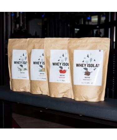  NUTRIPURE Nutripure | Whey Isolate Native Powder | Milk Protein Supplement | Muscle Development & Bodybuilding | 85% Protein 19% BCAA  - Buy Online on GoSupps.com