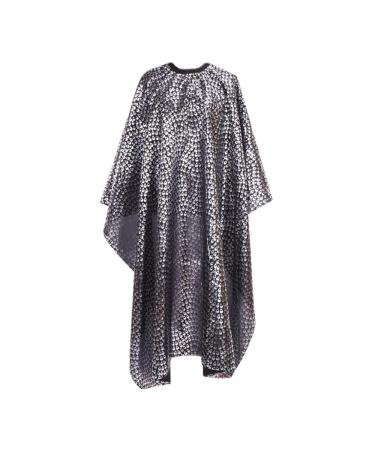 Waterproof Barber Cape for Women Barber Cape Salon Hairdressing Fabric Apron Hair Cape for Haircut Cape with Adjustable Neckline