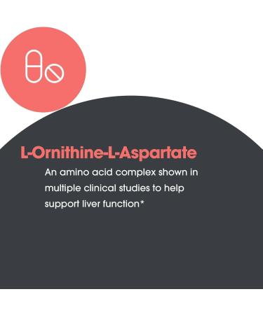 Allergy Research Group L-Ornithine-L-Aspartate Powder - Liver Detox Support Metabolite Amino Acid Complex Pure 3000mg Supplement - 3.5 Oz - Buy Online on GoSupps.com