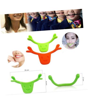 FRCOLOR Smile Face Trainer - 2pcs Facial Exerciser for Lip Toning & Smile Lifting - Compact Beauty Tool for Face Exercise - Buy Online on GoSupps.com