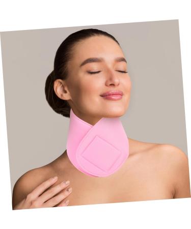 JECOMPRIS Moisturizing Neck Wrinkle Wrap Hydrating Neck Gel Band for Fine Lines and Skin Elasticity for Aging Skin Pink Color Safe Materials Fit - Buy Online on GoSupps.com