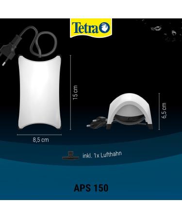 Tetra APS 150 Aquarium Air Pump - Ultra Quiet Diaphragm Pump for 80-150L Aquariums - Best Shipping Worldwide - Buy Online on GoSupps.com