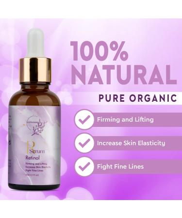 Retinol Firming Facial Serum for Wrinkles & Dark Spots | Anti-Aging Skin Care | 1 Fl Oz Night Therapy Repair - Buy Online on GoSupps.com