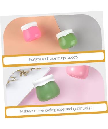 Beaupretty Empty Cosmetic Jars Cosmetic bottle cream samples pot empty sample containers empty lotion s small plastic pot s black glass cosmetic s 10g cosmetic s lips Acrylic Makeup Spoon Jar - Buy Online on GoSupps.com