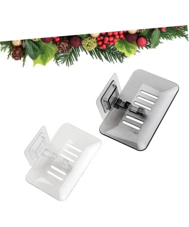 Ciieeo 4 Pcs Bathroom Soap Holder Wall Soap Dish Holder Space Saving Soap Holder Backpack Insert Chapati Roller Shower Dish Soap Holder Soap Liquid Soap Holder Wall-mounted Soap Tray - Buy Online on GoSupps.com