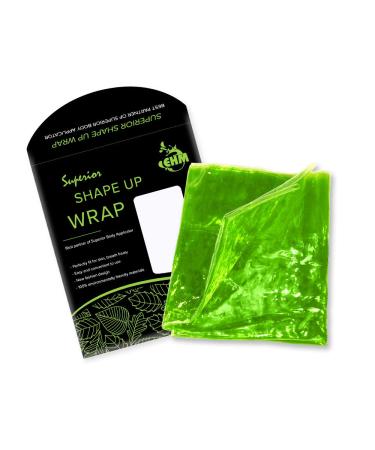 Premium Reusable Shape Up Wrap by EHM- Boost The Effects of Your Herbal Body Applicator - for Smooth Skin & Toned Stomach - Cellulite & Stretch Marks (3)