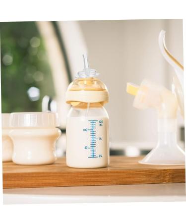 Rorpoir 4-Pack Wide-Neck Baby Bottle Straws | Feeding Accessories for Easy Milk Feeding - Buy Online on GoSupps.com