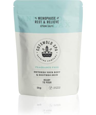 Luxury Epsom Salts (1kg) Ready to Pour (Calm & Tranquillity) - Buy Online on GoSupps.com