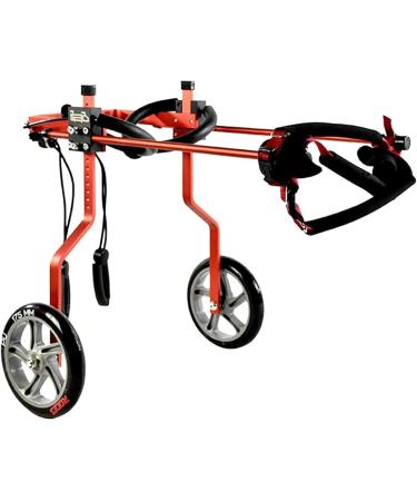 Pet Wheelchair for Medium Dog Adjustable Stainless Steel Cart Pet/Cat Dog Wheelchair Hind Leg Rehabilitation