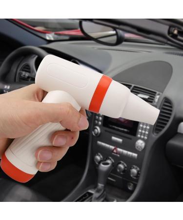 Mini Hair Dryer Electric Air Duster Built in 3pcs 1100mAh Batteries Portable Handheld Dry Blower Cordless Super Jet Dry Blower for Charcoal Fires Barbecues Car Cleaning - Buy Online on GoSupps.com