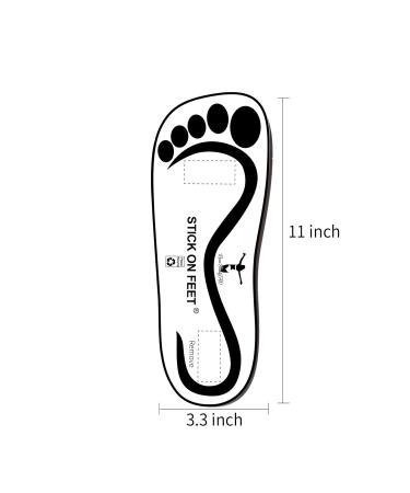 Economy 200 Pairs Disposable Black Feet Pads - Sunless Tanning Sole Protector | International Shipping - Buy Online on GoSupps.com