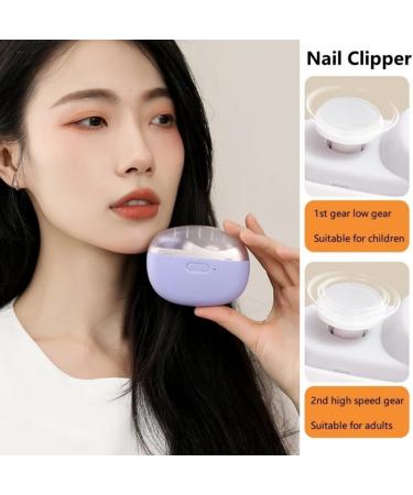 Electric Nail Clipper with Light Automatic Nail Care Kit Manicure Nail Trimmer for Adult Baby Protable Lasting Nails Cutter Tool (Pink) - Buy Online on GoSupps.com