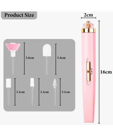 Professional Nail Drill - Rechargeable 5 in 1 Electric Nail Files with Manicure and Pedicure Accessories - Electric Nail File Kit for Nail Salon and Home DIY (Men and Women) - Buy Online on GoSupps.com