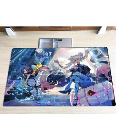 Marincess TCG CCG Duel Playmat + Free Bag | Trading Card Game Mat with Zones - Buy Online on GoSupps.com